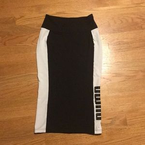 Puma midi pencil skirt